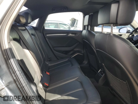 2017 Audi A3 Sedan Premium Plus with VIN WAUJ8GFF7H1038300, listed as a Copart auction lot 44680164 with 95,307 mi miles. Bid and sale history available at carsss.com. Image 10.