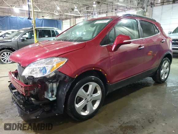 2016 Buick Encore with VIN KL4CJASB7GB626197, listed as a Copart auction lot 50079925 with 69,817 mi miles and Clean Title. Bid and sale history available at DreamBid. Image 1.