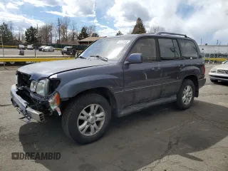 2003 Lexus LX with VIN JTJHT00W633531685, listed as a Copart auction lot 49729305 with 237,447 mi miles and Salvage Title. Bid and sale history available at carsss.com. Image 1.