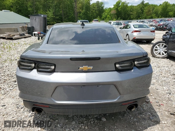 2020 Chevrolet Camaro 1LT with VIN 1G1FB1RS1L0107487, listed as a Copart auction lot 59207685 with 79,560 mi miles and Salvage title. Bid and sale history available at DreamBid. Image 6.