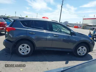 2015 Toyota RAV4 LE with VIN JTMBFREV5FD166614, listed as a IAAI auction lot 42426187 with 110,450 mi miles and . Bid and sale history available at DreamBid. Image 13.