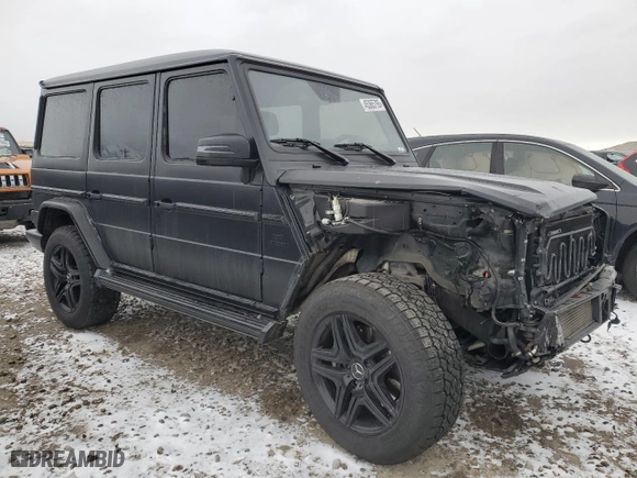 2018 Mercedes-Benz G-Class AMG G 63 with VIN WDCYC7DH4JX292399, listed as a Copart auction lot 45365795 with 73,598 mi miles and Salvage Title. Bid and sale history available at carsss.com. Image 4.