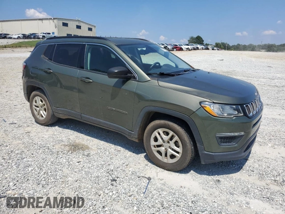 2019 Jeep Compass Sport z VIN 3C4NJCAB3KT726316, wystawiony jako Copart lot #63980245 z przebiegiem 142 357 mil mil oraz Czysty tytuł • Clean title. Historia ofert i sprzedaży dostępna na DreamBid. Obrazek 4.