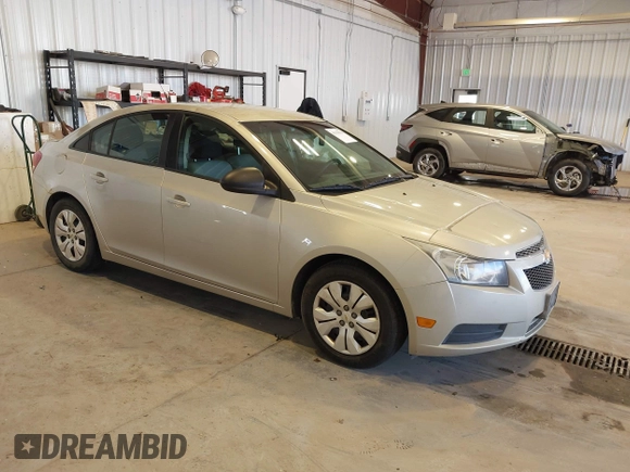 2014 Chevrolet Cruze LS with VIN 1G1PA5SH5E7231298, listed as a IAAI auction lot 42159916 with 179,921 mi miles and . Bid and sale history available at carsss.com. Image 1.