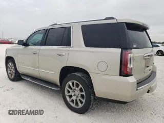 2015 GMC Yukon Denali with VIN 1GKS1CKJ1FR147336, listed as a Copart auction lot 76024034 with 139,868 mi miles and Clean Title. Bid and sale history available at carsss.com. Image 2.