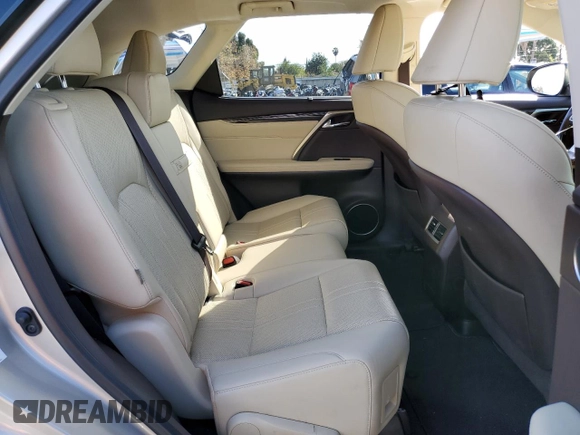 2019 Lexus RX 350L Premium with VIN JTJGZKCAXK2012648, listed as a Copart auction lot 44417555 with 27,464 mi miles and Salvage title. Bid and sale history available at DreamBid. Image 11.