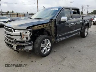 2020 Ford F-150 XL with VIN 1FTEW1E42LFA79680, listed as a Copart auction lot 78252484 with 99,523 mi miles and Salvage Title. Bid and sale history available at carsss.com. Image 1.
