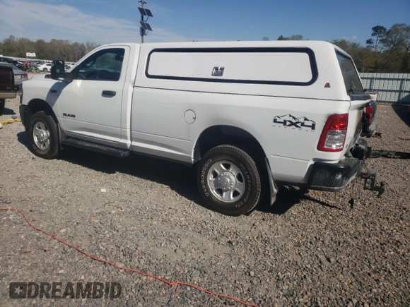 2024 Ram 2500 Tradesman with VIN 3C6MR5AJ2RG251257, listed as a Copart auction lot 50943035 with 7,128 mi miles and Salvage title. Bid and sale history available at DreamBid. Image 2.