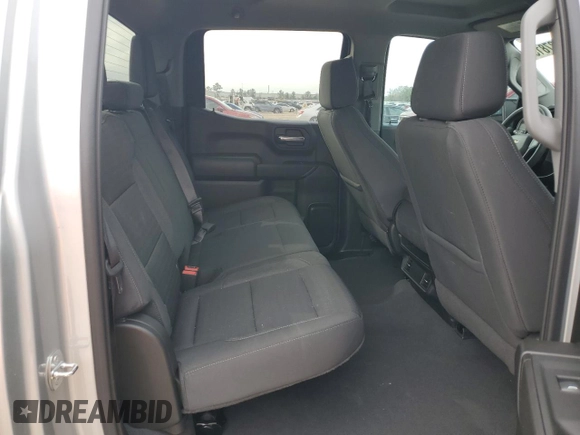 2022 Chevrolet Silverado 1500 Custom with VIN 1GCPABEK8NZ564404, listed as a Copart auction lot 47137815 with 24,760 mi miles and Salvage Title. Bid and sale history available at DreamBid. Image 10.