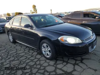 2013 Chevrolet Impala LS with VIN 2G1WF5E30D1256537, listed as a Copart auction lot 43875705 with 142,452 mi miles and Salvage Title. Bid and sale history available at DreamBid. Image 4.