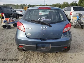 2014 Mazda Mazda2 Sport with VIN JM1DE1KYXE0174516, listed as a Copart auction lot 70383994 with 133,377 mi miles and Salvage Title. Bid and sale history available at carsss.com. Image 6.