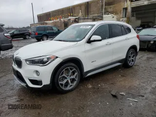 2017 BMW X1 xDrive28i with VIN WBXHT3C35H5F72686, listed as a Copart auction lot 39070823 with 41,723 mi miles. Bid and sale history available at carsss.com. Image 1.