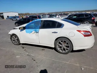 2011 Nissan Maxima SV with VIN 1N4AA5APXBC855595, listed as a Copart auction lot 49294615 with Not Provided miles and Salvage Title. Bid and sale history available at DreamBid. Image 2.