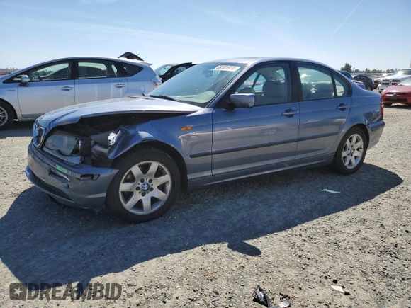 2003 BMW 3 Series 325i with VIN WBAET37453NJ37219, listed as a Copart auction lot 69101914 with 100,816 mi miles and Salvage Title. Bid and sale history available at carsss.com. Image 1.