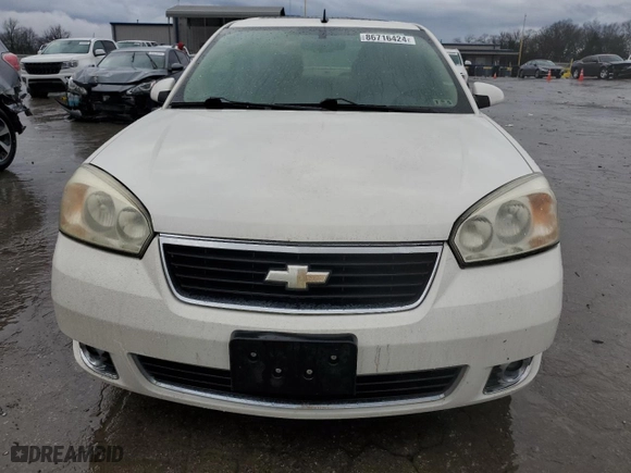 2007 Chevrolet Malibu LTZ with VIN 1G1ZU57N67F301754, listed as a Copart auction lot 86716424 with 140,437 mi miles and Salvage Title. Bid and sale history available at carsss.com. Image 5.