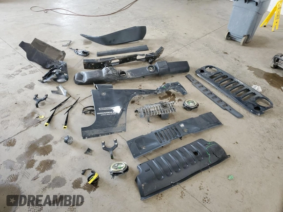2017 Jeep Wrangler Unlimited Sport with VIN 1C4BJWDG1HL551371, listed as a Copart auction lot 63475735 with 86,347 mi miles and Salvage title. Bid and sale history available at DreamBid. Image 13.