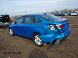 2016 Ford Focus SE with VIN 1FADP3F22GL358089, listed as a Copart auction lot 47478225 with 21,811 mi miles and Salvage Title. Bid and sale history available at carsss.com. Image 2.