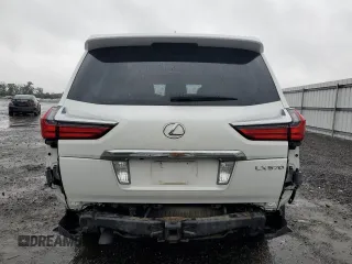 2017 Lexus LX with VIN JTJHY7AX4H4243747, listed as a Copart auction lot 73792444 with 98,918 mi miles and Salvage Title. Bid and sale history available at carsss.com. Image 6.