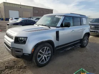 2023 Land Rover Defender SE with VIN SALEPEEU5P2213236, listed as a Copart auction lot 85106134 with 12,143 mi miles and Salvage title. Bid and sale history available at DreamBid. Image 1.