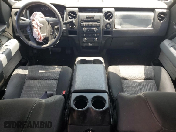 2014 Ford F-150 XL with VIN 1FTFW1CFXEKF54348, listed as a Copart auction lot 56034455 with 107,441 mi miles and Salvage title. Bid and sale history available at DreamBid. Image 8.