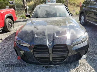 2022 BMW M3 with VIN WBS53AY0XNFL73101, listed as a Copart auction lot 75483164 with 12,889 mi miles and Salvage Title. Bid and sale history available at carsss.com. Image 5.