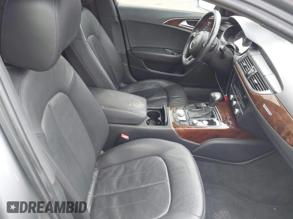 2015 Audi A6 3.0T Premium Plus with VIN WAUFGAFC9FN047047, listed as a IAAI auction lot 41328488 with 83,840 mi miles. Bid and sale history available at carsss.com. Image 5.