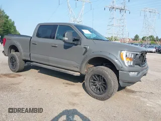 2021 Ford F-150 XL with VIN 1FTFW1E85MKD35973, listed as a IAAI auction lot 42381874 with 57,982 mi miles and . Bid and sale history available at DreamBid. Image 1.