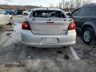 2012 Dodge Avenger SXT Plus with VIN 1C3CDZEG4CN246931, listed as a Copart auction lot 88531865 with Not Provided miles and Salvage Title. Bid and sale history available at carsss.com. Image 6.