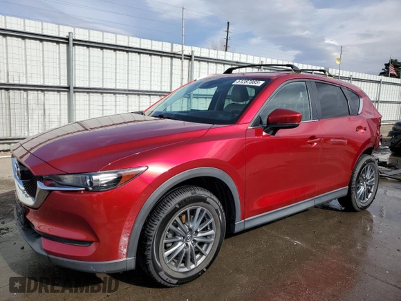 2017 Mazda CX-5 Touring with VIN JM3KFBCL2H0130289, listed as a Copart auction lot 51287885 with 70,170 mi miles and Salvage Title. Bid and sale history available at carsss.com. Image 1.