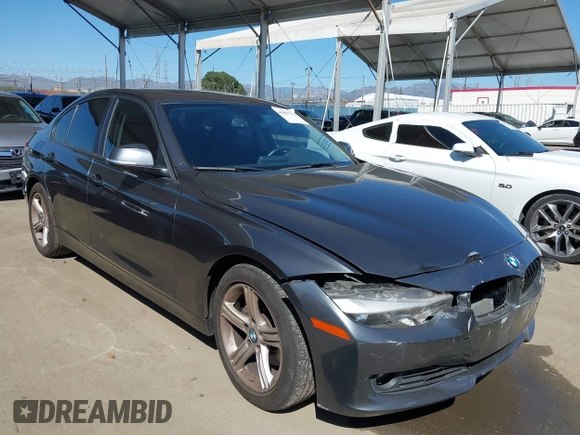 2015 BMW 3 Series 328i with VIN WBA3C1C51FK123852, listed as a IAAI auction lot 41857179 with 90,308 mi miles and . Bid and sale history available at carsss.com. Image 1.