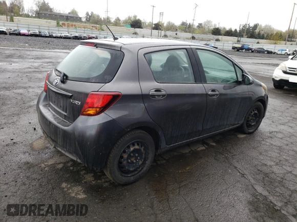 2015 Toyota Yaris L with VIN VNKKTUD38FA033835, listed as a Copart auction lot 51350275 with Not Provided miles and Clean Title. Bid and sale history available at DreamBid. Image 3.