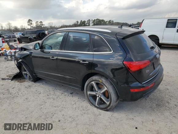 2017 Audi Q5 Premium Plus with VIN WA1D7AFP2HA022718, listed as a Copart auction lot 43852775 with 78,652 mi miles and Salvage title. Bid and sale history available at DreamBid. Image 2.