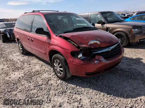 2005 Chrysler Town & Country LX with VIN 2C8GP44R35R309001, listed as a Copart auction lot 52157155 with 141,465 mi miles and Salvage Title. Bid and sale history available at carsss.com. Image 11.