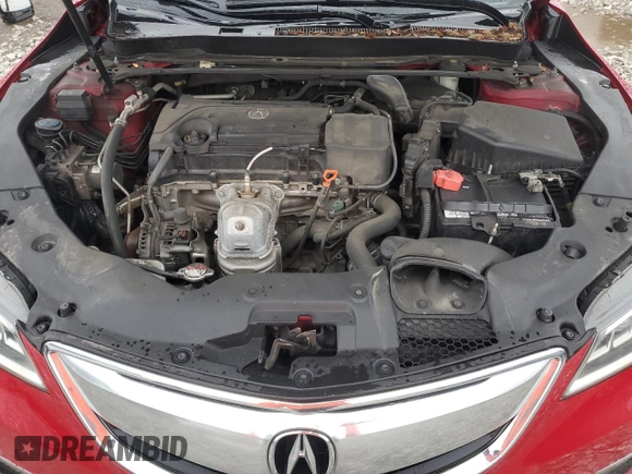 2017 Acura TLX with VIN 19UUB1F3XHA003742, listed as a Copart auction lot 47879745 with 0 mi miles and Salvage Title. Bid and sale history available at carsss.com. Image 11.