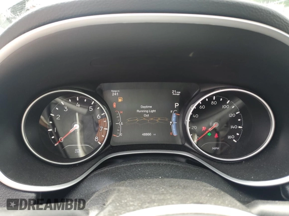 2019 Jeep Compass Altitude с VIN 3C4NJDBB2KT712170, выставлен на аукционе Copart как лот 61416485 с пробегом 48 866 миль миль и Списание • Salvage title. История ставок и продаж доступна на DreamBid. Изображение 9.