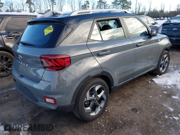 2022 Hyundai Venue Limited with VIN KMHRC8A36NU133802, listed as a IAAI auction lot 41496145 with 15,536 mi miles and . Bid and sale history available at DreamBid. Image 4.