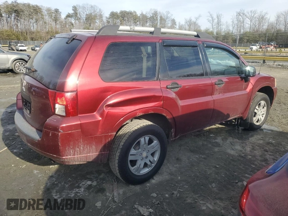 2007 Mitsubishi Endeavor LS with VIN 4A4MM21S67E077317, listed as a Copart auction lot 41746875 with 251,387 mi miles and Salvage Title. Bid and sale history available at carsss.com. Image 3.