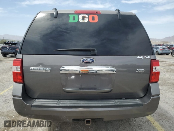2014 Ford Expedition King Ranch with VIN 1FMJU1J58EEF44468, listed as a Copart auction lot 56375275 with 214,801 mi miles and Salvage title. Bid and sale history available at DreamBid. Image 6.