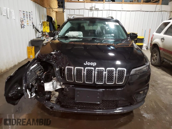 2019 Jeep Cherokee Latitude with VIN 1C4PJMCB5KD375555, listed as a Copart auction lot 47812655 with 77,106 mi miles and Salvage Title. Bid and sale history available at carsss.com. Image 5.
