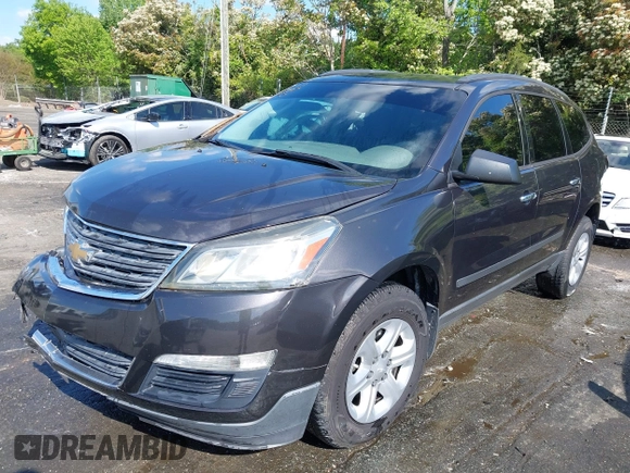 2015 Chevrolet Traverse LS with VIN 1GNKRFED0FJ248403, listed as a IAAI auction lot 42005610 with 161,578 mi miles and . Bid and sale history available at DreamBid. Image 17.