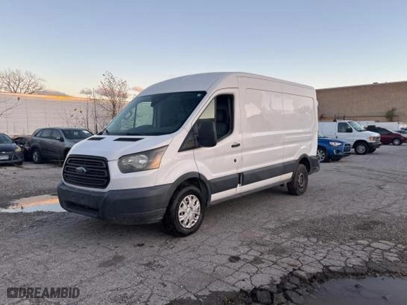 2016 Ford Transit Cargo Van with VIN 1FTYR2CM1GKA52125, listed as a Copart auction lot 81837084 with 150,207 mi miles and Salvage Title. Bid and sale history available at carsss.com. Image 2.