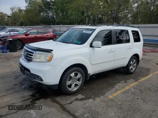 2013 Honda Pilot EX-L with VIN 5FNYF3H59DB036098, listed as a Copart auction lot 50824335 with 191,004 mi miles and Salvage Title. Bid and sale history available at carsss.com. Image 1.