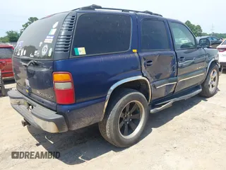 2001 Chevrolet Tahoe LT with VIN 1GNEC13T21R121738, listed as a IAAI auction lot 42336464 with 243,230 mi miles and . Bid and sale history available at DreamBid. Image 4.