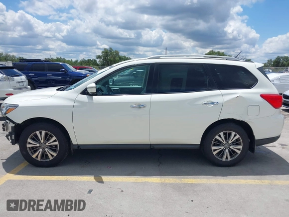 2017 Nissan Pathfinder SL with VIN 5N1DR2MM9HC622361, listed as a IAAI auction lot 42238045 with 111,607 mi miles and . Bid and sale history available at DreamBid. Image 15.