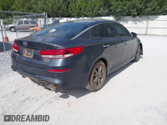 2019 Kia Optima LX with VIN 5XXGT4L30KG303445, listed as a IAAI auction lot 42304301 with 224,994 mi miles and . Bid and sale history available at DreamBid. Image 4.