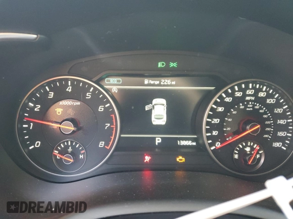 2023 Kia Stinger GT2 with VIN KNAE55LC9P6131538, listed as a Copart auction lot 45376575 with 13,866 mi miles and Salvage Title. Bid and sale history available at DreamBid. Image 9.