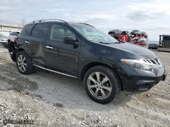 2014 Nissan Murano SL with VIN JN8AZ1MW3EW532642, listed as a Copart auction lot 51104805 with 94,349 mi miles and Salvage Title. Bid and sale history available at carsss.com. Image 4.