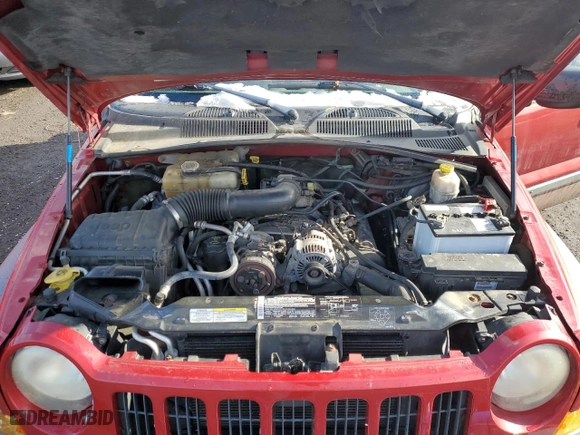 2005 Jeep Liberty Sport with VIN 1J4GL48K85W652480, listed as a Copart auction lot 42816355 with 106,403 mi miles and Clean Title. Bid and sale history available at carsss.com. Image 11.