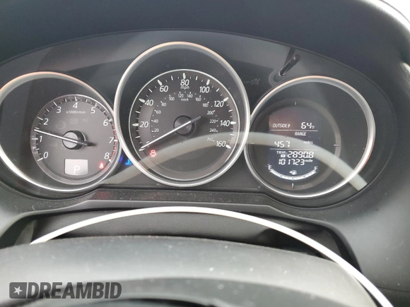 2016 Mazda 6 i Touring with VIN JM1GJ1V55G1483981, listed as a Copart auction lot 50818435 with 101,723 mi miles and Salvage Title. Bid and sale history available at DreamBid. Image 9.