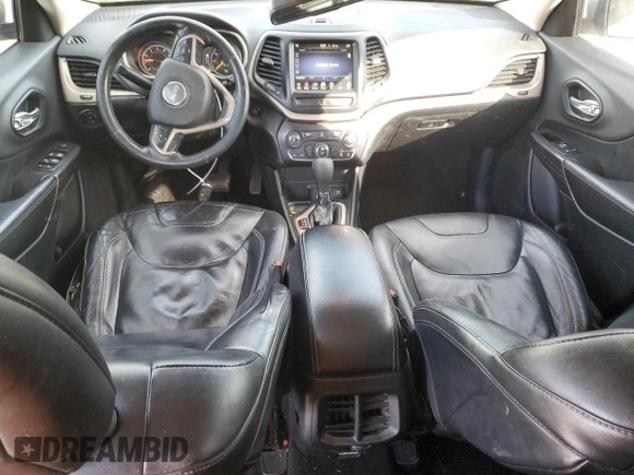 2014 Jeep Cherokee Limited with VIN 1C4PJLDS4EW172769, listed as a Copart auction lot 45952695 with 200,446 mi miles and Salvage Title. Bid and sale history available at DreamBid. Image 8.
